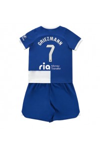 Atletico Madrid Antoine Griezmann #7 Babytruitje Uit tenue Kind 2023-24 Korte Mouw (+ Korte broeken)
